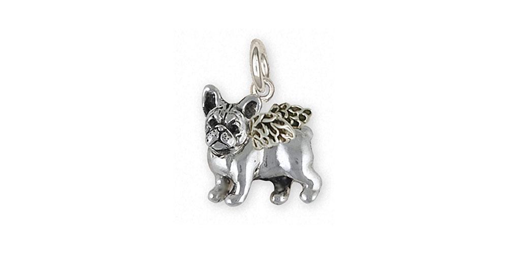 French Bulldog Charms French Bulldog Charm Sterling Silver Frenchie Jewelry French Bulldog jewelry