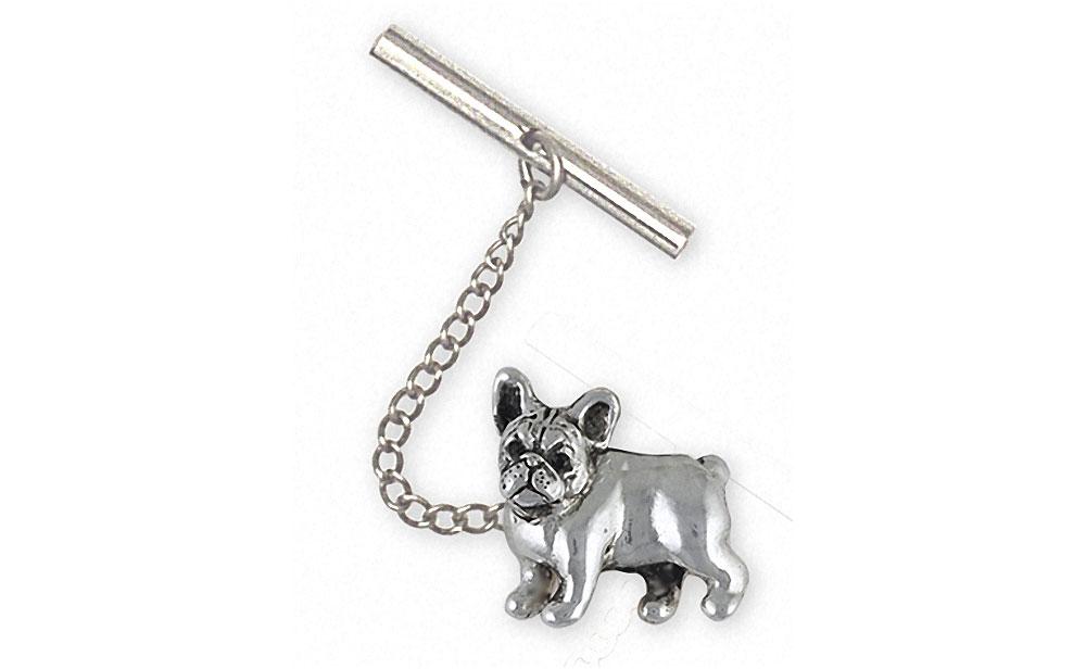 French Bulldog Charms French Bulldog Tie Tack Sterling Silver Frenchie Jewelry French Bulldog jewelry