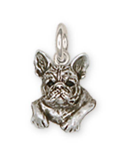 French Bulldog Charm Handmade Sterling Silver Dog Jewelry FR4-C