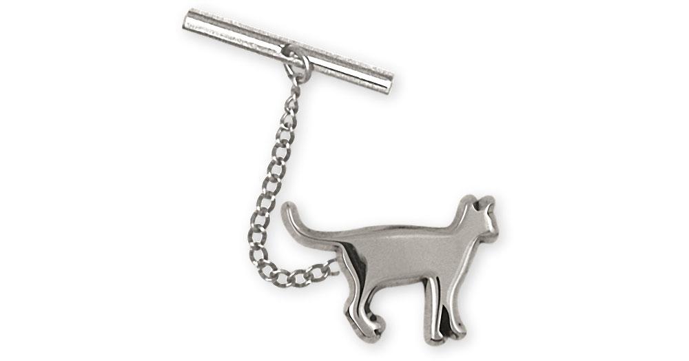 Siamese Cat Charms Siamese Cat Tie Tack Sterling Silver Siamese Jewelry Siamese Cat jewelry