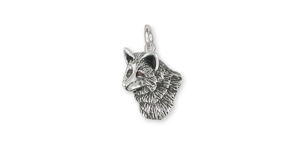 Fox Charms Fox Charm Sterling Silver Wildlife Jewelry Fox jewelry