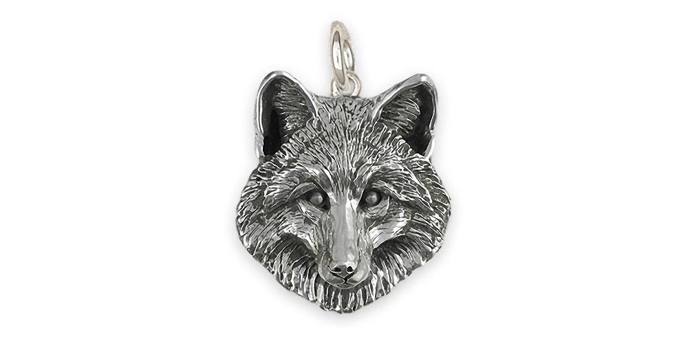 Fox Charms Fox Charm Sterling Silver Fox Jewelry Fox jewelry