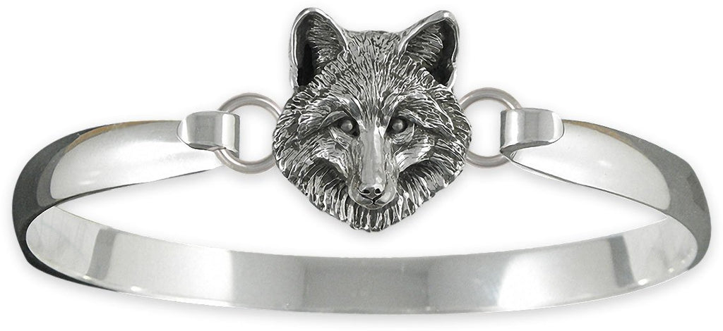Fox Charms Fox Bracelet Sterling Silver Fox Jewelry Fox jewelry