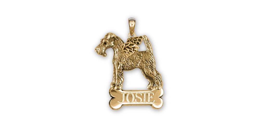 Fox Terrier Charms Fox Terrier Pendant 14k Gold Fox Terrier Jewelry Fox Terrier jewelry