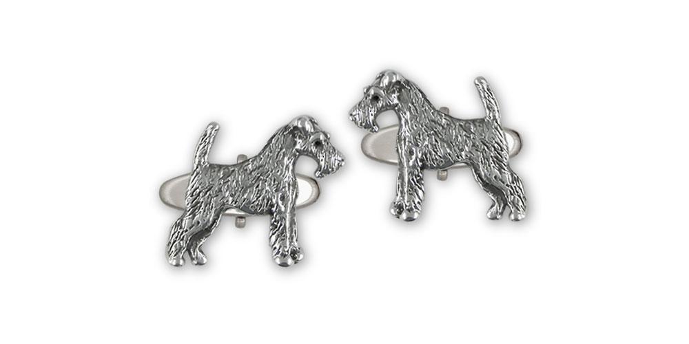 Fox Terrier Charms Fox Terrier Cufflinks Sterling Silver Fox Terrier Jewelry Fox Terrier jewelry
