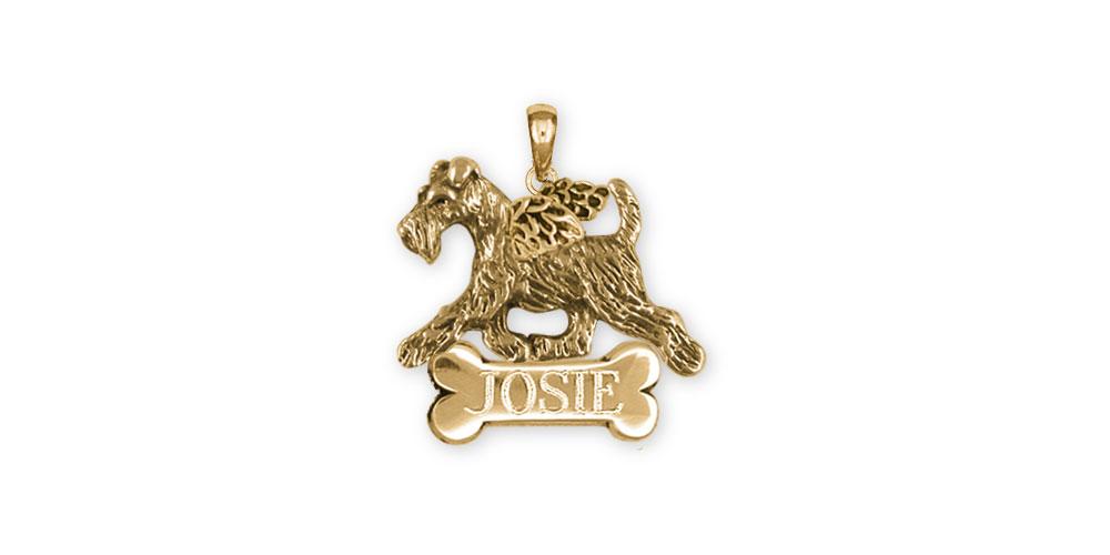 Fox Terrier Charms Fox Terrier Pendant 14k Gold Fox Terrier Jewelry Fox Terrier jewelry