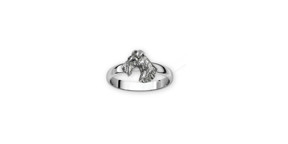 Fox Terrier Charms Fox Terrier Ring Sterling Silver Fox Terrier Jewelry Fox Terrier jewelry