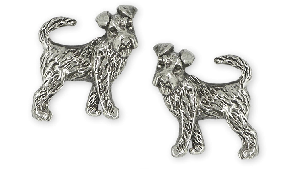 Fox Terrier Charms Fox Terrier Cufflinks Sterling Silver Fox Terrier Jewelry Fox Terrier jewelry