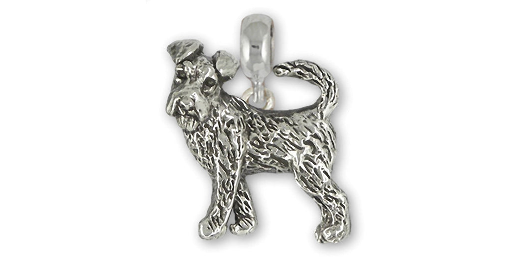 Fox Terrier Charms Fox Terrier Charm Slide Sterling Silver Fox Terrier Jewelry Fox Terrier jewelry