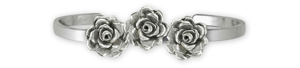 Gardenia Charms Gardenia Bracelet Sterling Silver Gardenia Jewelry Gardenia jewelry