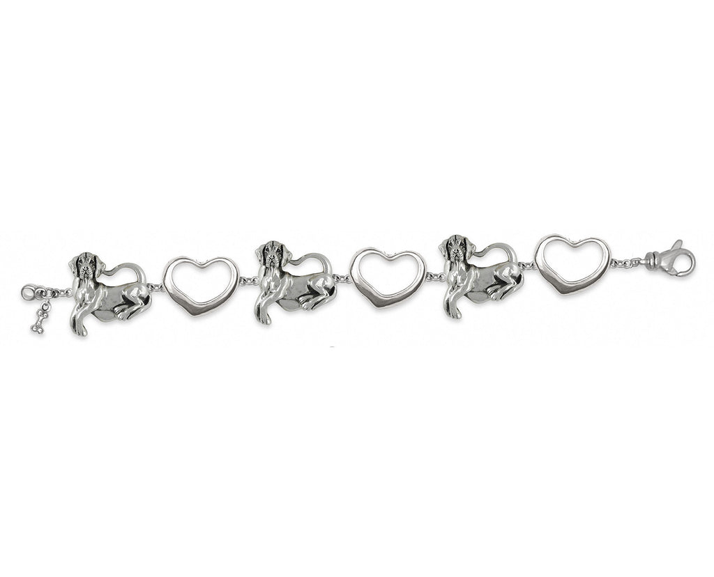 Great Dane Charms Great Dane Bracelet Sterling Silver Dog Jewelry Great Dane jewelry