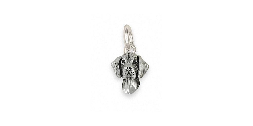 Great Dane Charms Great Dane Charm Sterling Silver Dog Jewelry Great Dane jewelry