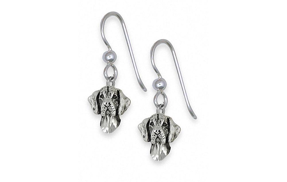 Great Dane Charms Great Dane Earrings Sterling Silver Dog Jewelry Great Dane jewelry