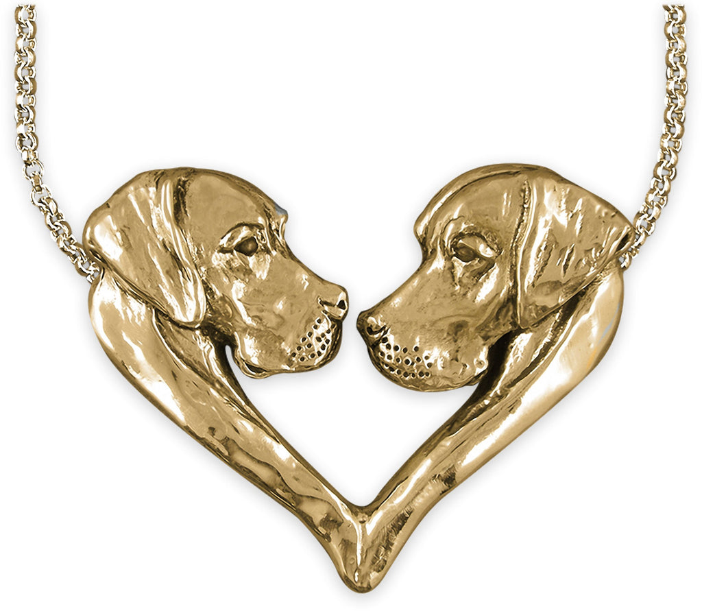Great Dane Charms Great Dane Necklace 14k Gold Great Dane Jewelry Great Dane jewelry