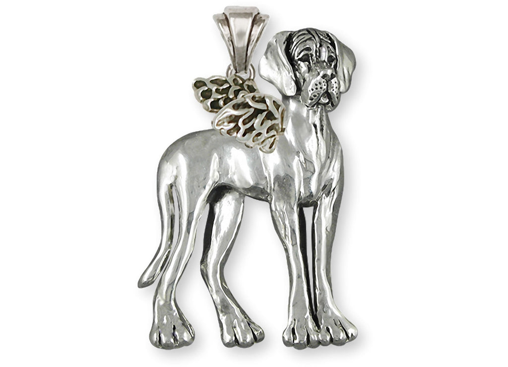 Great Dane Charms Great Dane Pendant Sterling Silver Great Dane Jewelry Great Dane jewelry