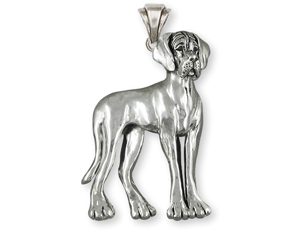 Great Dane Charms Great Dane Pendant Sterling Silver Great Dane Jewelry Great Dane jewelry