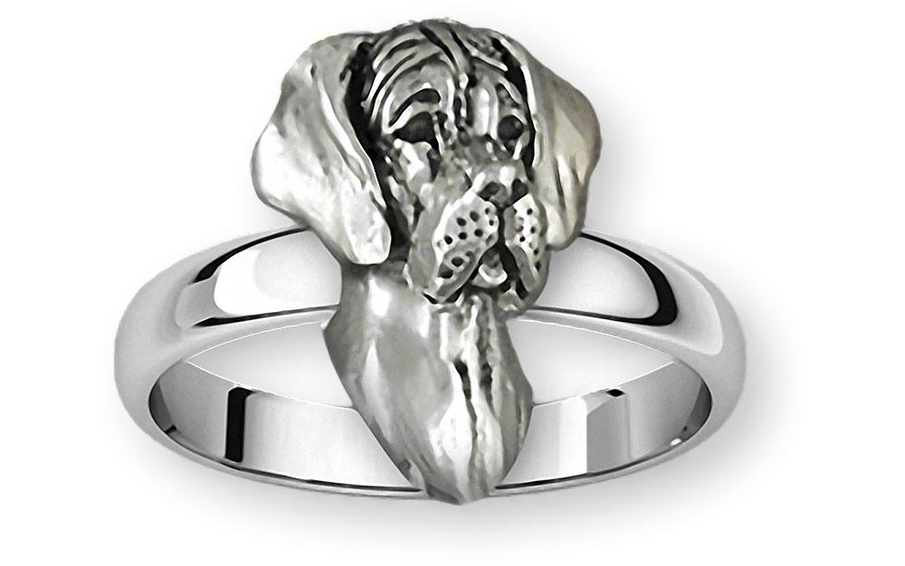 Great Dane Charms Great Dane Ring Sterling Silver Great Dane Jewelry Great Dane jewelry