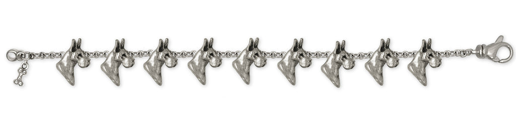 Great Dane Charms Great Dane Bracelet Sterling Silver Dog Jewelry Great Dane jewelry