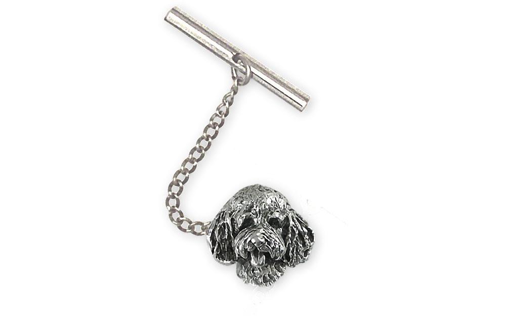 Goldendoodle Charms Goldendoodle Tie Tack Sterling Silver Goldendoodle Jewelry Goldendoodle jewelry