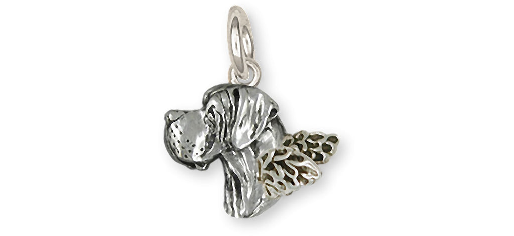 Great Dane Charms Great Dane Charm Sterling Silver Great Dane Jewelry Great Dane jewelry