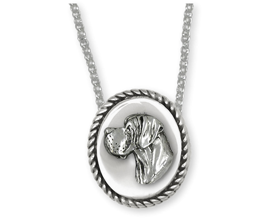 Great Dane Charms Great Dane Necklace Sterling Silver Great Dane Jewelry Great Dane jewelry