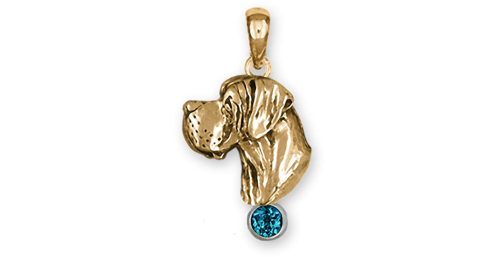 Great Dane  Charms Great Dane  Pendant 14k Gold Great Dane Jewelry Great Dane  jewelry
