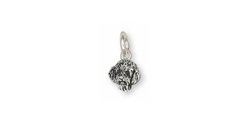 Goldendoodle Charms Goldendoodle Charm Sterling Silver Dog Jewelry Goldendoodle jewelry