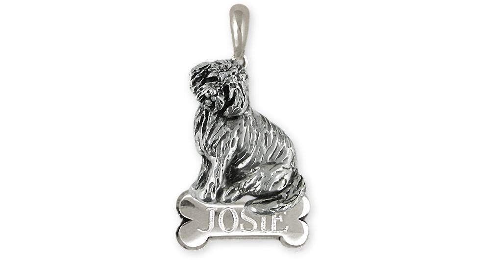 Goldendoode Charms Goldendoode Pendant Sterling Silver Goldendoodle Jewelry Goldendoode jewelry