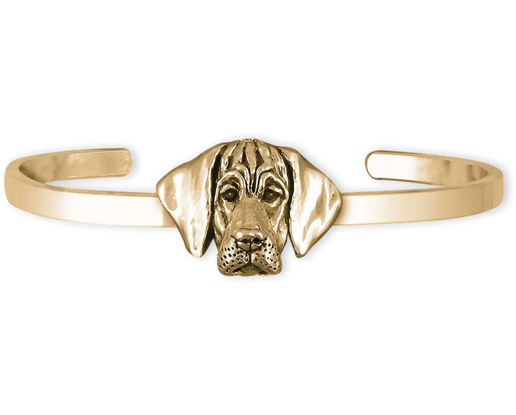 Great Dane Charms Great Dane Bracelet 14k Gold Great Dane Puppy Jewelry Great Dane jewelry