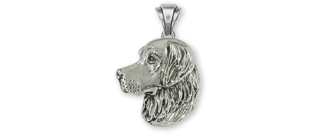 Golden Retriever Charms Golden Retriever Pendant Sterling Silver Golden Retirever Jewelry Golden Retriever jewelry