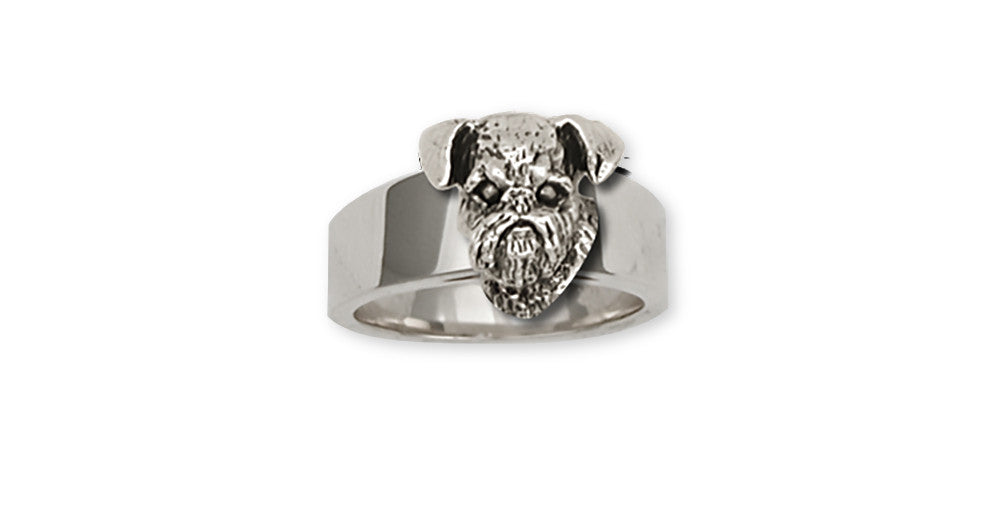 Brussels Griffon Charms Brussels Griffon Ring Handmade Sterling Silver Dog Jewelry Brussels Griffon jewelry