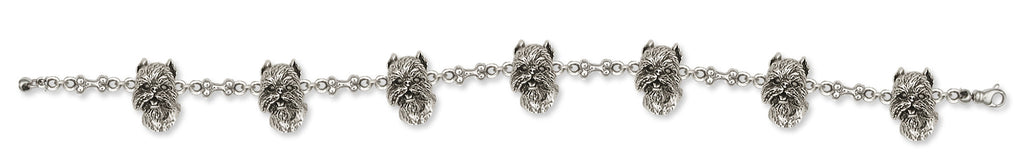 Brussels Griffon Charms Brussels Griffon Bracelet Handmade Sterling Silver Dog Jewelry Brussels Griffon jewelry