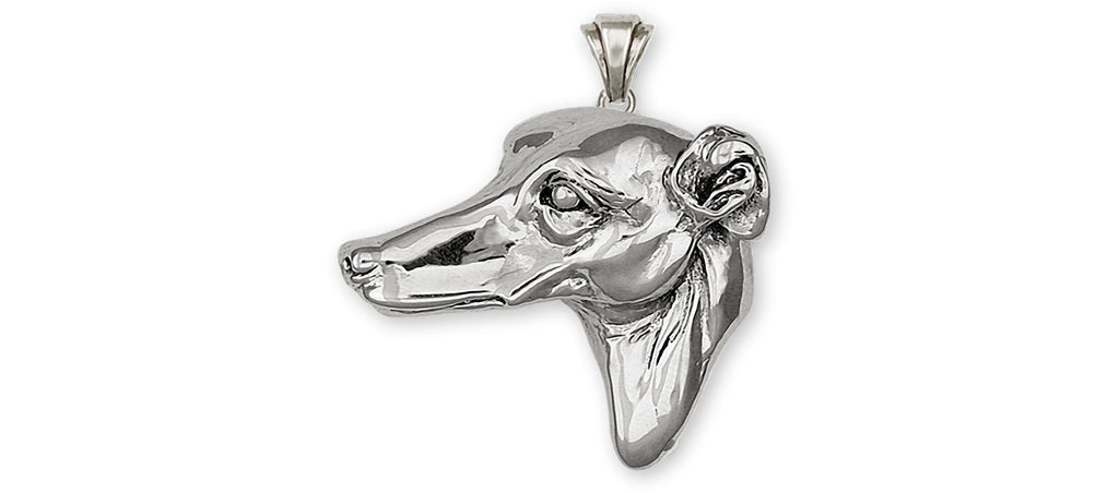 Greyhound Charms Greyhound Pendant Sterling Silver Greyhound Jewelry Greyhound jewelry