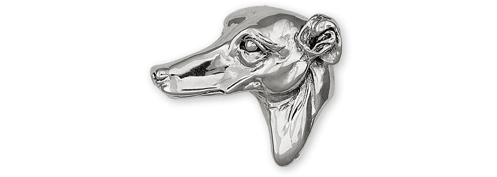 Greyhound Charms Greyhound Brooch Pin Sterling Silver Greyhound Jewelry Greyhound jewelry
