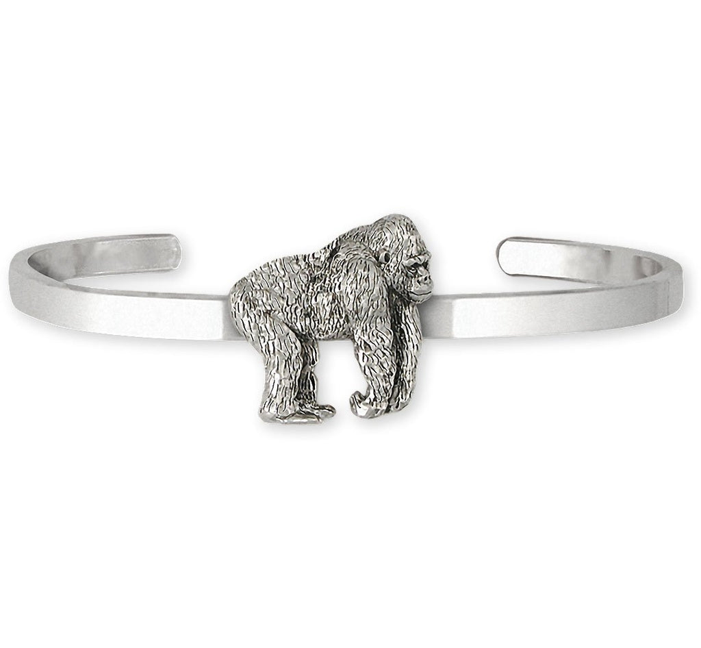 Gorilla Charms Gorilla Bracelet Sterling Silver Gorilla Jewelry Gorilla jewelry