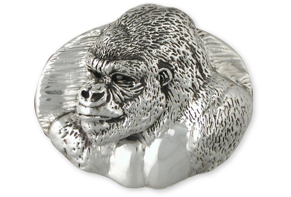 Gorilla Charms Gorilla Belt Buckle Sterling Silver Gorilla Jewelry Gorilla jewelry