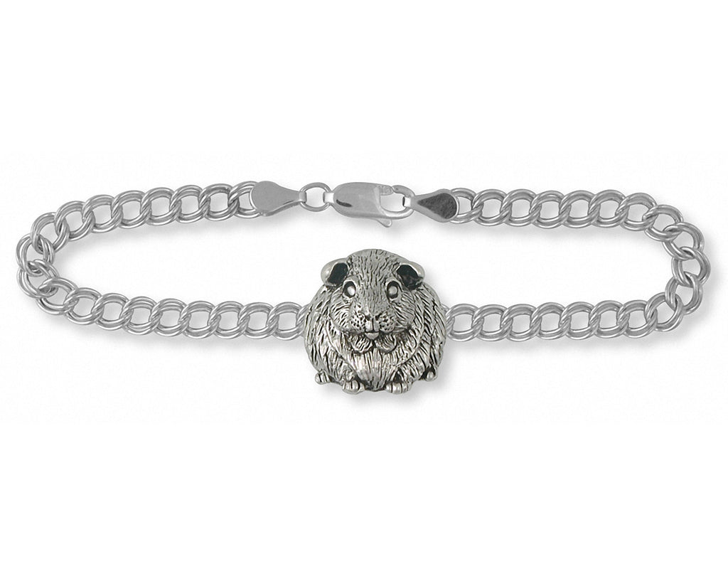 Guinea Pig Charms Guinea Pig Bracelet Sterling Silver Piggie Jewelry Guinea Pig jewelry
