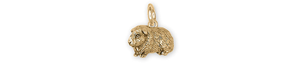 Guinea Pig Charms Guinea Pig Charm 14k Yellow Gold Guinea Pig Jewelry Guinea Pig jewelry