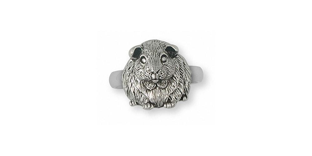Guinea Pig Charms Guinea Pig Ring Sterling Silver Guinea Pig Jewelry Guinea Pig jewelry