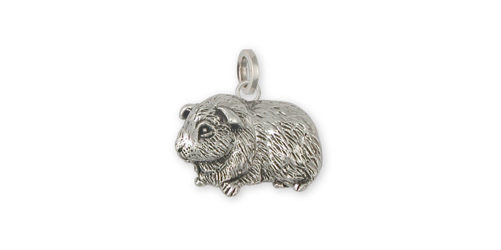 Guinea Pig Charms Guinea Pig Pendant Sterling Silver Piggie Jewelry Guinea Pig jewelry