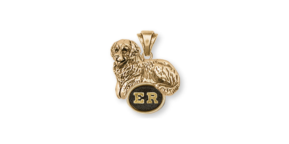 Golden Retriever Charms Golden Retriever Pendant 14k Gold Dog Jewelry Golden Retriever jewelry