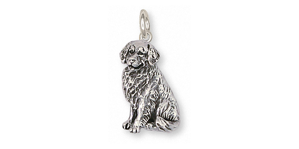 Golden Retriever Charms Golden Retriever Charm Sterling Silver Dog Jewelry Golden Retriever jewelry