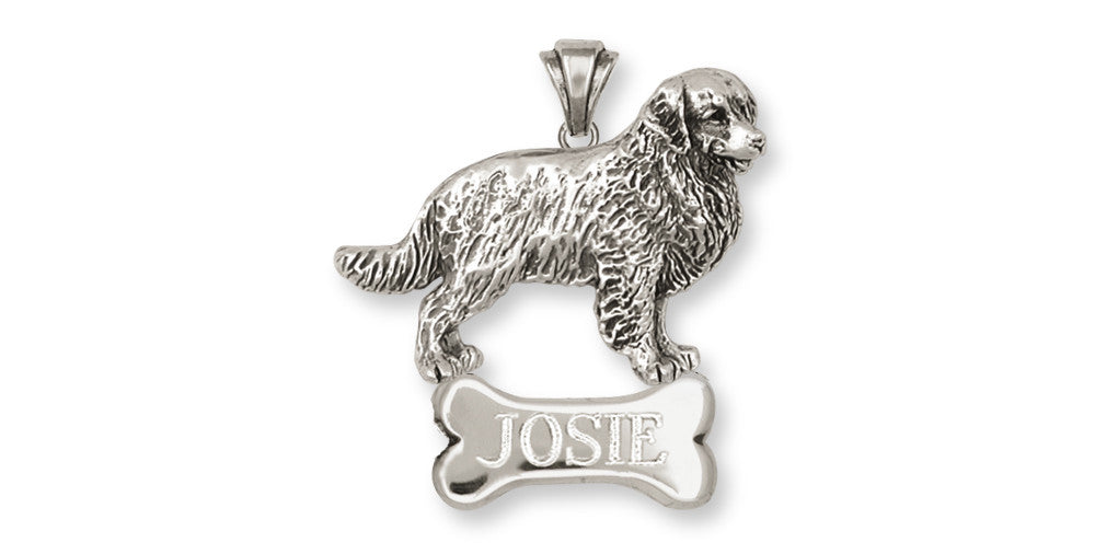 Golden Retriever Charms Golden Retriever Pendant Sterling Silver Dog Jewelry Golden Retriever jewelry