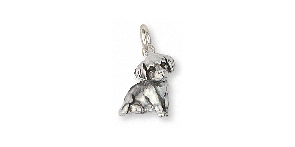 Golden Retriever Charms Golden Retriever Charm Sterling Silver Dog Jewelry Golden Retriever jewelry