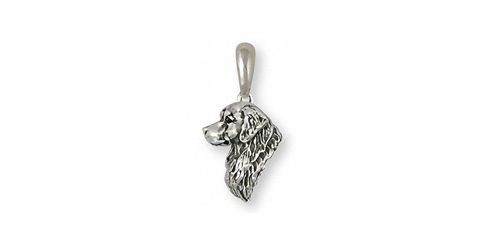 Golden Retriever Charms Golden Retriever Pendant Sterling Silver Dog Jewelry Golden Retriever jewelry