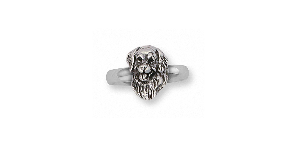 Golden Retriever Charms Golden Retriever Ring Sterling Silver Dog Jewelry Golden Retriever jewelry