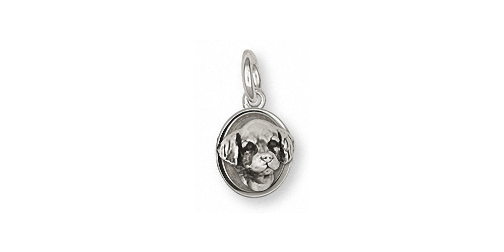 Golden Retriever Charms Golden Retriever Charm Sterling Silver Dog Jewelry Golden Retriever jewelry