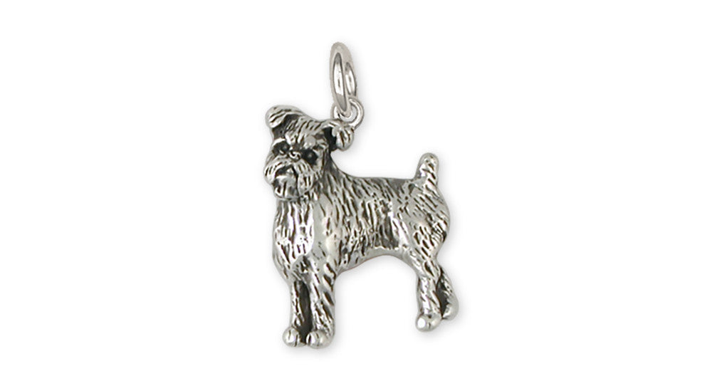 Brussels Griffon Charms Brussels Griffon Charm Handmade Sterling Silver Dog Jewelry Brussels Griffon jewelry