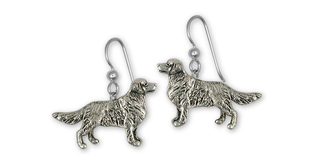 Golden Retriever Charms Golden Retriever Earrings Sterling Silver Dog Jewelry Golden Retriever jewelry