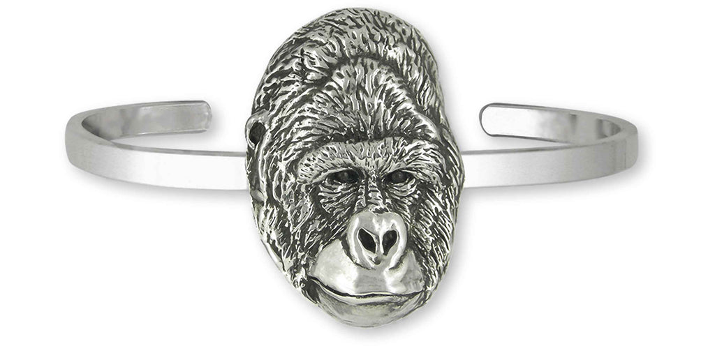 Mountain Gorilla Charms Mountain Gorilla Bracelet Sterling Silver Gorilla Jewelry Mountain Gorilla jewelry